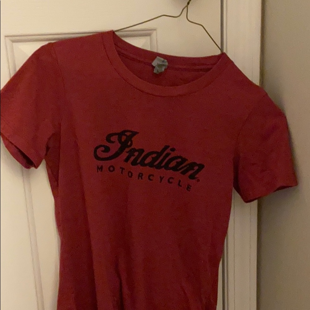 Indian motorcycle size small tshirt